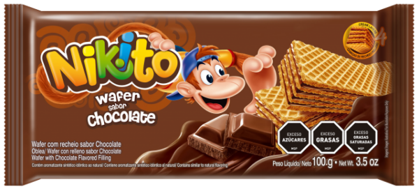 Wafle Nikito chocolate 100g