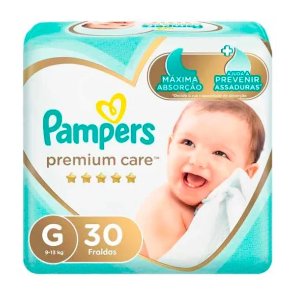 Pampers Premiun Care G 30 unidades