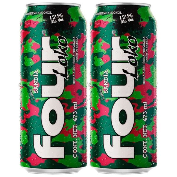 FOUR LOKO SABOR SANDIA 473 ML