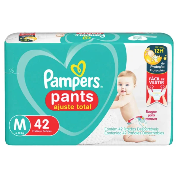 Pampers Pants pañales M 42 unidades