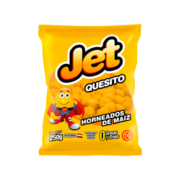 Jet sabor quesitos 250grs