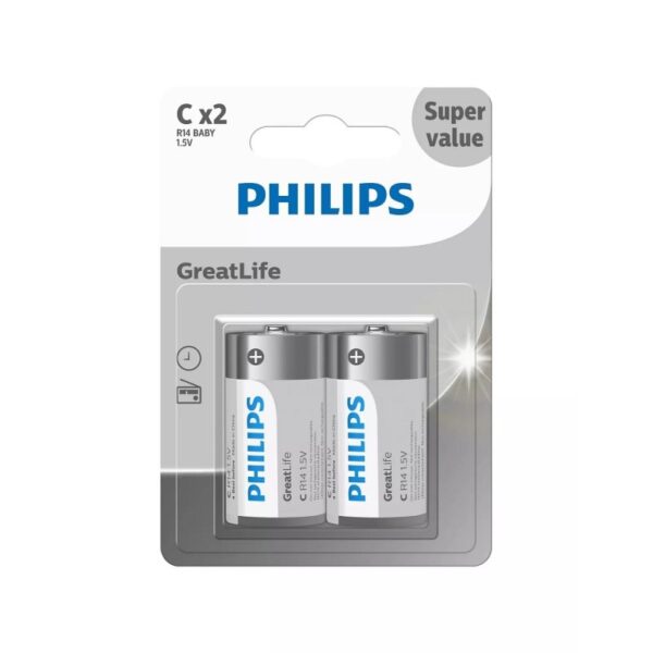 Pila Philips Super Alkaline cx2  1.5v
